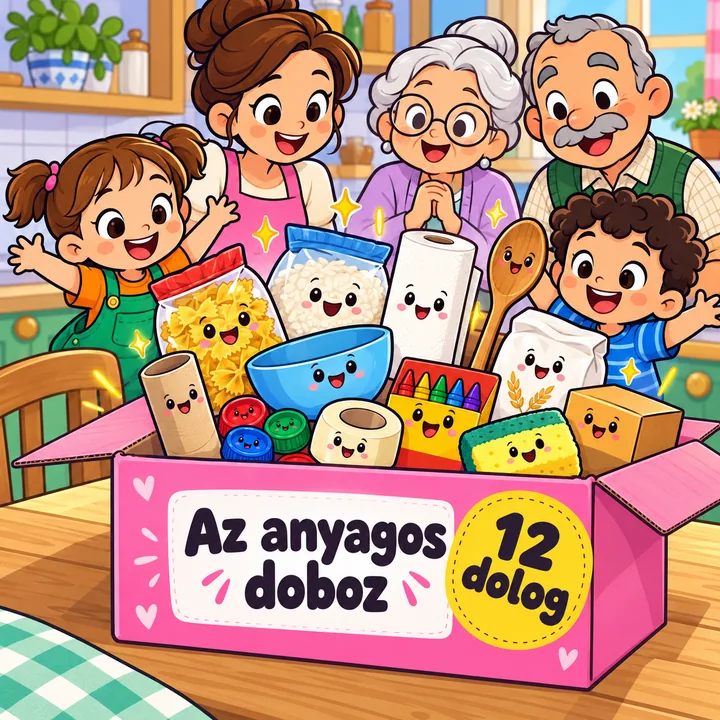 Az anyagos doboz: 12 dolog, ami már megvan otthon