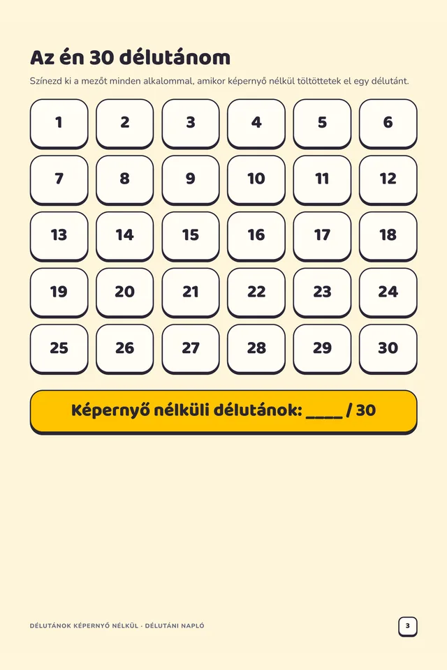 Délutáni napló
